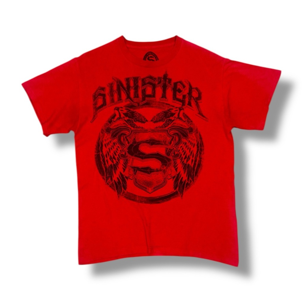 Sinister Red Graphic T-Shirt 💔